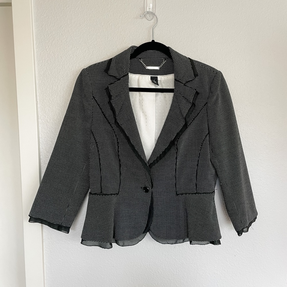 Very cute polka dot blazer
